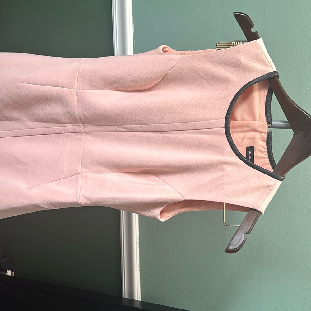 Blush pink, banana republic dress, size 4